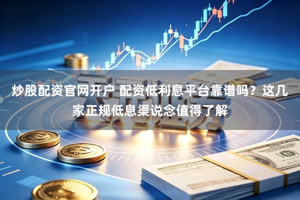 炒股配资官网开户 配资低利息平台靠谱吗？这几家正规低息渠说念值得了解